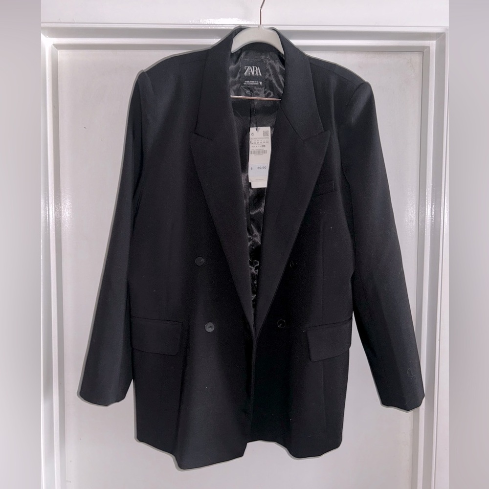 Zara double breasted women’s blazer
